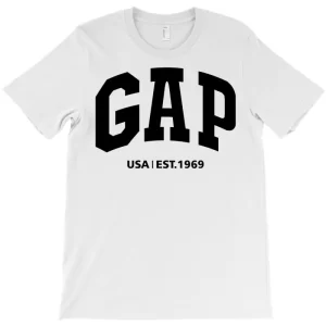 Gap Logo Est 1969 Black Logo T-shirt