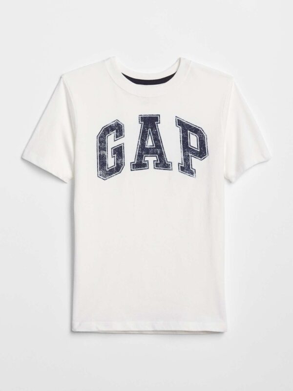 Kids Distressed Gap Logo Graphic Tee